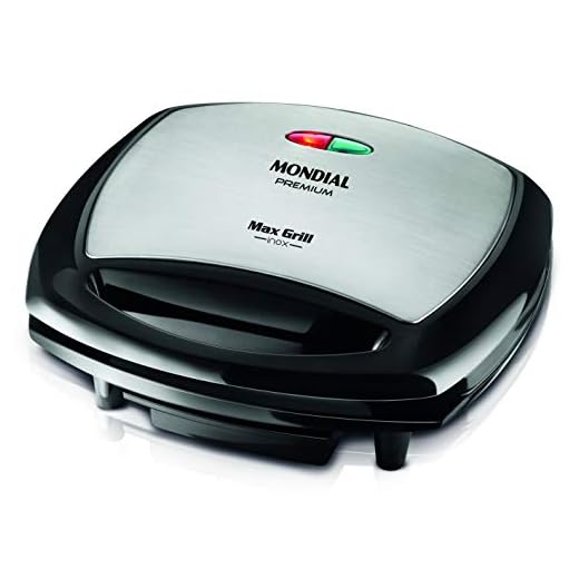 Max Grill, Mondial, Preto/Inox, 1200W, 110V - G-07