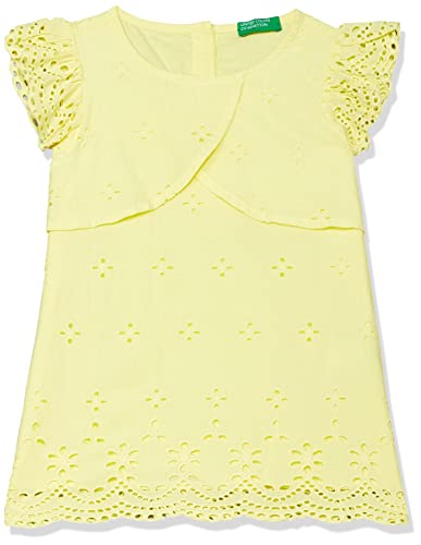 Image of United Colors of Benetton Girl's Cotton A-Line Casual Dress