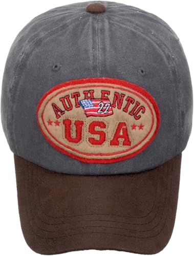 Image of Handcuffs Outdoor Travel Cap for Women Men USA Embroidered Sport Breathable Beach Baseball Cap