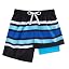 Blue Black Striped 2