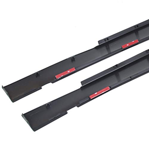 Ecotric Door Exterior Rocker Panel Compatible With 2008-2014 Dodge Challenger Left Driver Side Rail Molding Trim #TOP6