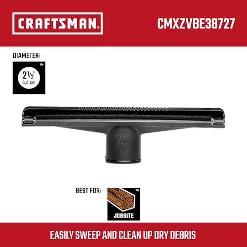 Image of CRAFTSMAN CMXZVBE38727 2-1 /2 in. Dry Nozzle Wet Dry Shop Vacuum Attachment