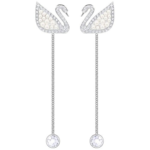 Preisvergleich Produktbild Swarovski Damen-Ohrstecker Metall Swarovski Kristalle One Size 87540324