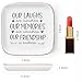 Piudee Friendship Gifts for Women Best Friend Jewelry Dish, Our Laughs are Limitless, Our Memories are Countless, Our Friendship is Endless Unique Gifts for Women, Female Friend Birthday Christmas