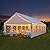 Party Tent 20x40Ft Heavy Duty Outdoor Canopy Tent Carport Gazebo Wedding Tent Carport Event Shelter Large Canopy Tent with Storage Bags