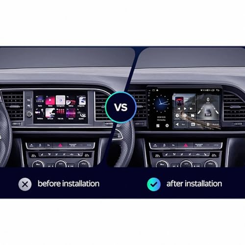 Radio 2 DIN Seat Leon 3 Android Auto Bluetooth y Navegación GPS 2