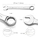 Jetech 1 Inch Combination Wrench - Industrial Grade Spanner with 12-Point Design, 15-Degree Offset, Made with Durable Chrome Vanadium Steel in Sand Blasted Finish, Forged, Heat-Treated, SAE