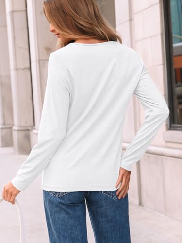 AUTOMET Long Sleeve Shirts for Women Pleated Dressy Casual Business Blouses Trendy Fashion Tunic Basic Tops4