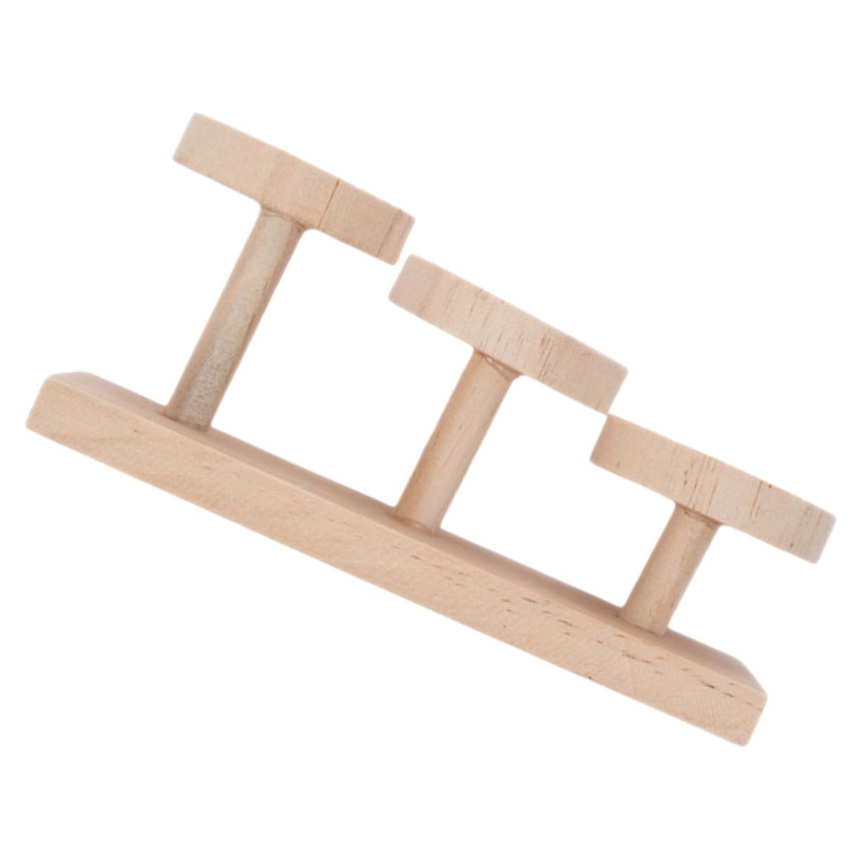 LIOOBO Bird Cage Accessory Parrot Ladder Hamster Ladder Parrot Toy Stand for Climbing