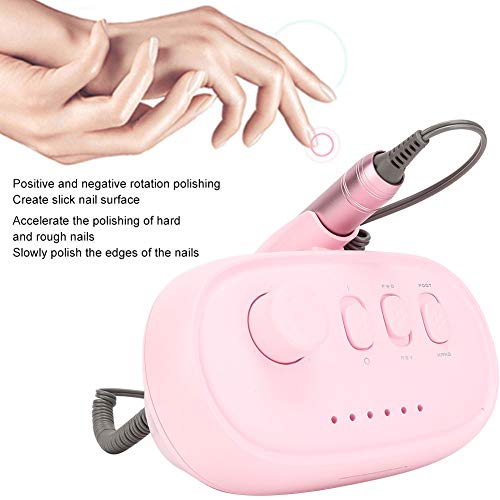 Elektrische Nagelboormachine Kit, 18000 RPM Handheld Draagbare Elektrische Nagelboor Pen Nagel Polijsten Slijpen… - Afbeelding 3