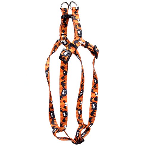 Image of Yellow Dog Design Standard Step-In Harness, Dog Gone Batty, Extra Small 4.5 inch - 9 inch