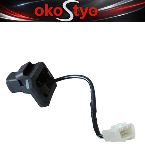 Image of OE#39530-T0A-A01 Rear View Backup Reverse Parking Camera /Rear View Camera | Compatible with Honda CR-V 2012-2013 Parking Assist Reverse Camera with Dynamic Trajectory Lines 170 Wide Angle 39530T0AA01