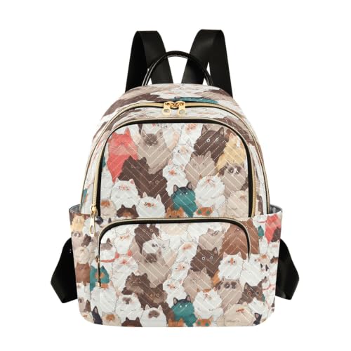 Mini sac à bandoulière chat pour voyage et escapades d'adolescent