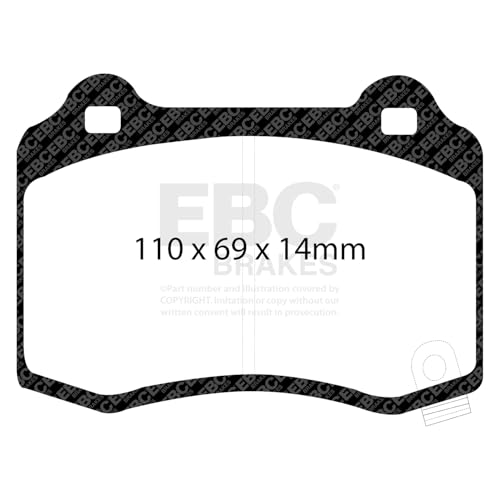 Image of EBC Brakes DP61788 6000 Series Greenstuff Truck and SUV Brake Pad