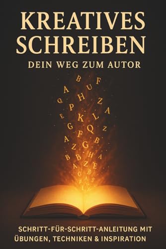 Kreatives Schreiben - Dein Weg zum Autor: Schritt-für-Schritt-Anleitung mit Übungen, Techniken & Inspiration
