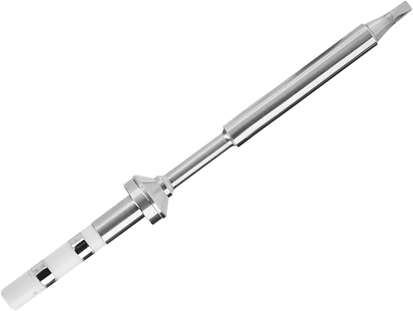 7 Types Mini Stainless Steel Soldering Iron Tip Replacement for TS100 Portable Outdoor Soldering Iron Kit (1pc TS-D24 soldering tip)