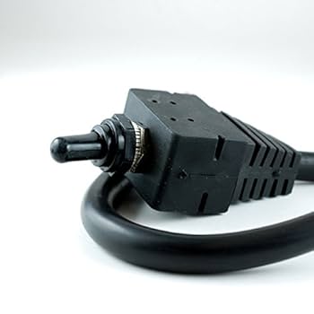 Amazon | Linkman 防水トグルスイッチコード付2回路[ON-ON] 【FE