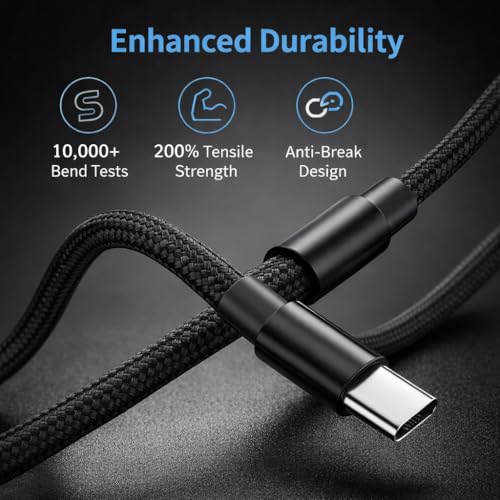 Image of Mizi USB C to 3.5mm Audio Aux Jack Cable,3.3FT USB Type C to Male Slitter Adapter Dongle Cable Cord Car Headphone Compatible with iPhone 17 /16 /15 Series Samsung Galaxy S26 to S22,iPad Pro - Black
