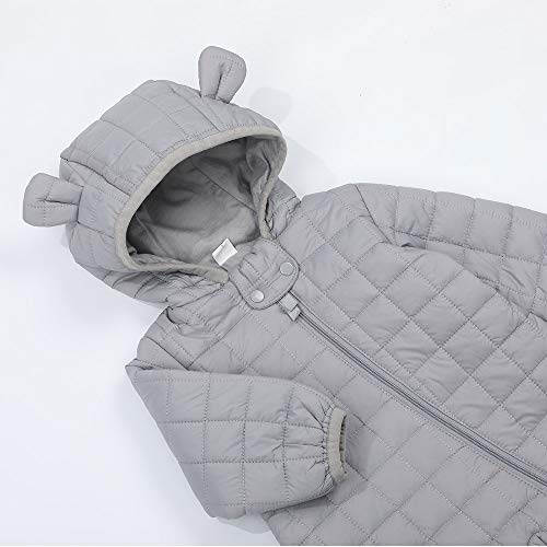 Baby Girl Boy Snowsuit 3-6 Months Down Jacket Hooded Romper Jumpsuit Infant Onesie Spring Winter Outwear #TOP3
