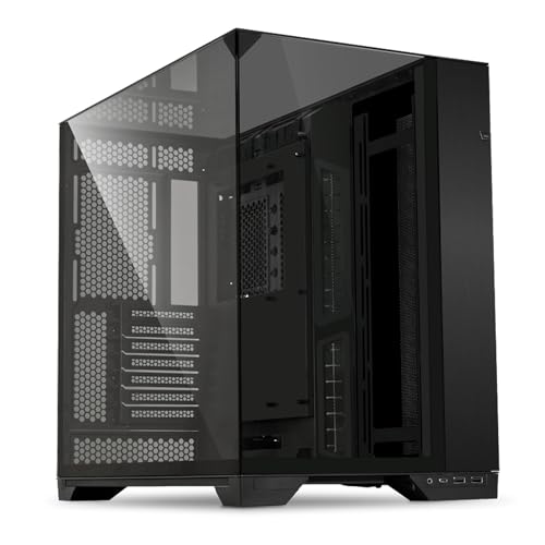 LIANLI ~h^[PCP[X O11 Vision Black 3ʋKXpl s[XfUC E-ATX(280mmȉ) / ATX/Micro ATX/Mini-ITXKiΉ t@8ډ\ {K㗝Xi