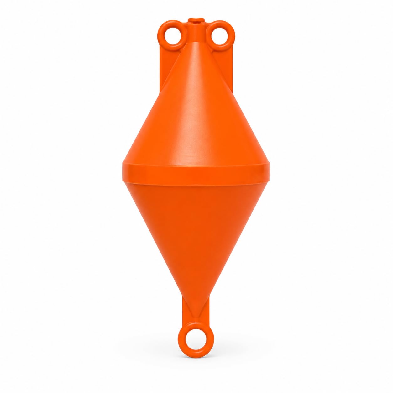 Unbekannt Boje Doppelkonus orange 50 x 103 cm