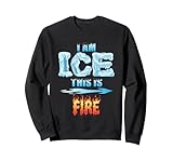 Photo Gallery divertente ghiaccio e fuoco costume halloween famiglia corrispondenza felpa Photo Gallery divertente ghiaccio e fuoco costume halloween famiglia corrispondenza felpa