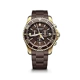 Victorinox Men's 241692 Maverick Chrono Analog Display Swiss Quartz Brown Watch