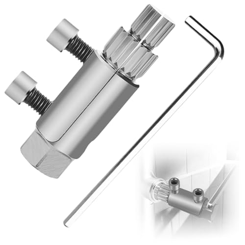 DIFLAX Extractor de Roscas Tuberías Rotas, Herramienta Rosca Tubería, Extractor Tuberías Rotas, Extractor de Tornillos, Acero Herramienta, Reparación Tuberías, para Grifos, Fontanería,Tuberías Dañadas