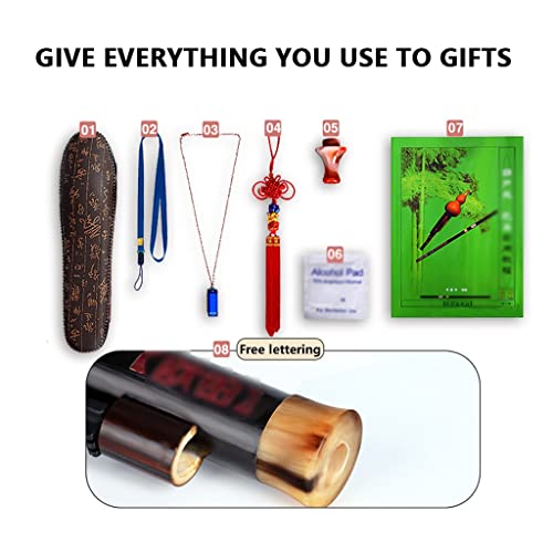 Professionele Hulusi, Kalebasfluit Met Lederen Doos, Gift Kalebasfluit Etnische Muziekinstrument Voor Voor Student… - Image 3