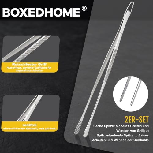 Kochpinzette Grillzange Set - image 6