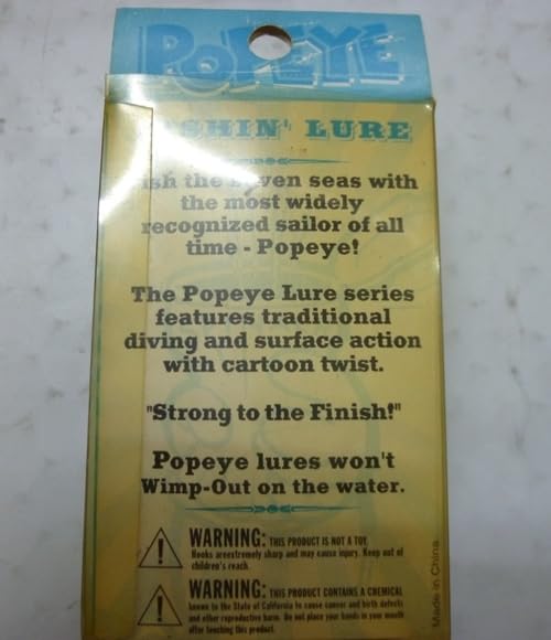 Amazon.co.jp: / レリックルアーズ POPEYE SPINACH ポパイ スピナッチ