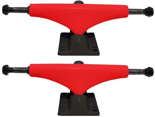 Havoc KROWN 5.0 Skateboard Trucks Red Pair