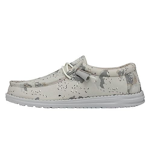 Image of HEYDUDE Men's Wally Camo | Men's Loafers | Men's Slip On Shoes | Comfortable & Light-Weight