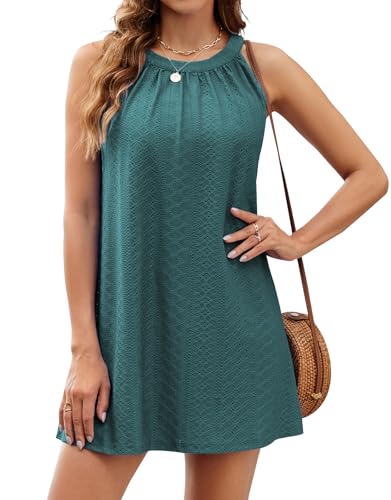 Zetieny Damen Strandkleid Sommerkleid Leicht Bikini Cover Up Strandponcho Kleider Bademode Badeanzug Beachwear