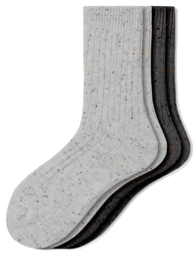 Image of HUE womens Crew Length Boot Socks, 2 Pair Pack