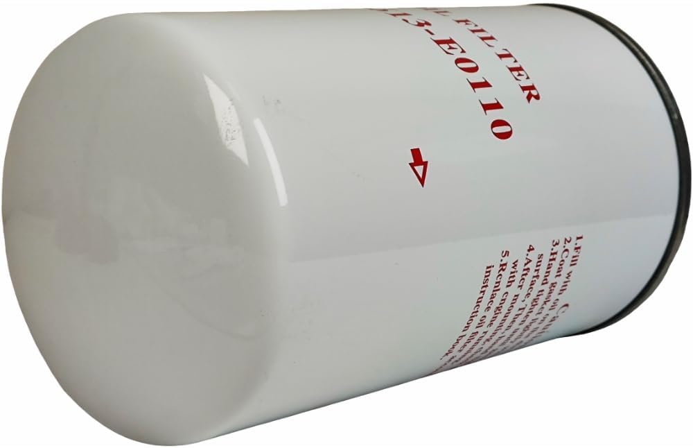 Spin-On Lube Filter 15613-E0110 Compatible with Hino 258 268 338 2005-2020 Replace 57080 BD7325 LF16110