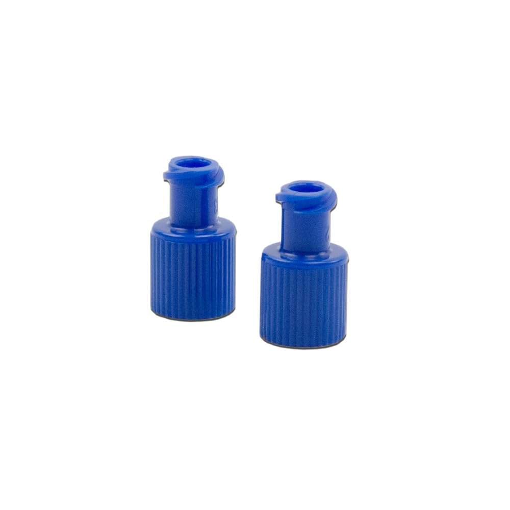 Teqler Luer-Lock - Set di 100 pezzi, colore: Blu
