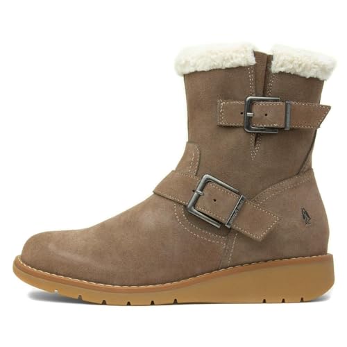 Hush Puppies Female Lexie Boot, Taupe, 3