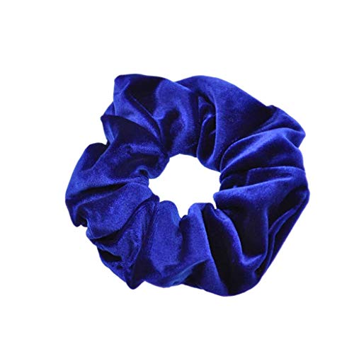 Simdoc Velvet Hair Scrunchies Colorful Elastics Hair Ties Scrunchy Bobble Hair Bands Headbands Hair Rope Elastics Ponytail Holder For Women Girls, 12cm(4.72in)