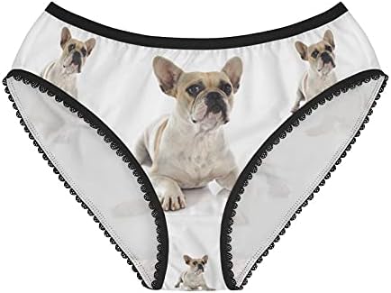 DogsMakeMeHappy French Bulldog Panties, French Bulldog Underwear, Briefs, Cotton Briefs, Funny Underwear, Panties For Women