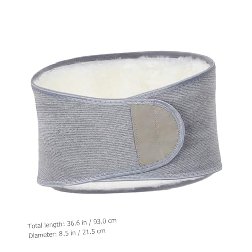Cinturón lumbar de lana ajustable para hombre y mujer miniatura 6