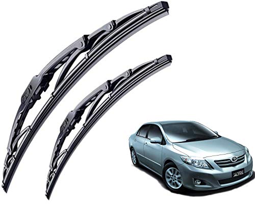 Image of WolkomHome High Performance OE Car Wiper Blade Replacement set of 2 Pc Right 26 inch Left 14 inch for Corolla Altis 2011