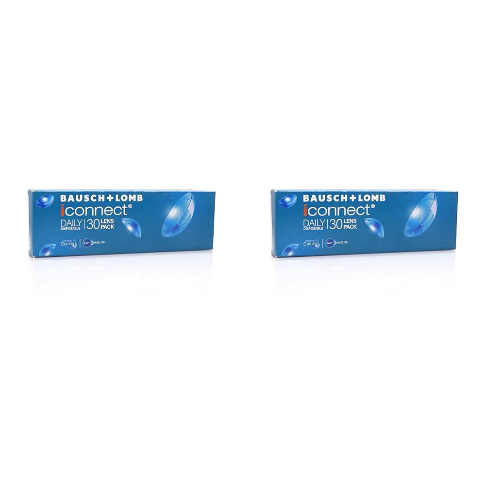Bausch & Lomb Iconnect Daily Disposable Contact Lens (30 Lens Pack -3.75) (Pack of 2) (B0D6YM86Q8) Amazon Price History, Amazon Price Tracker