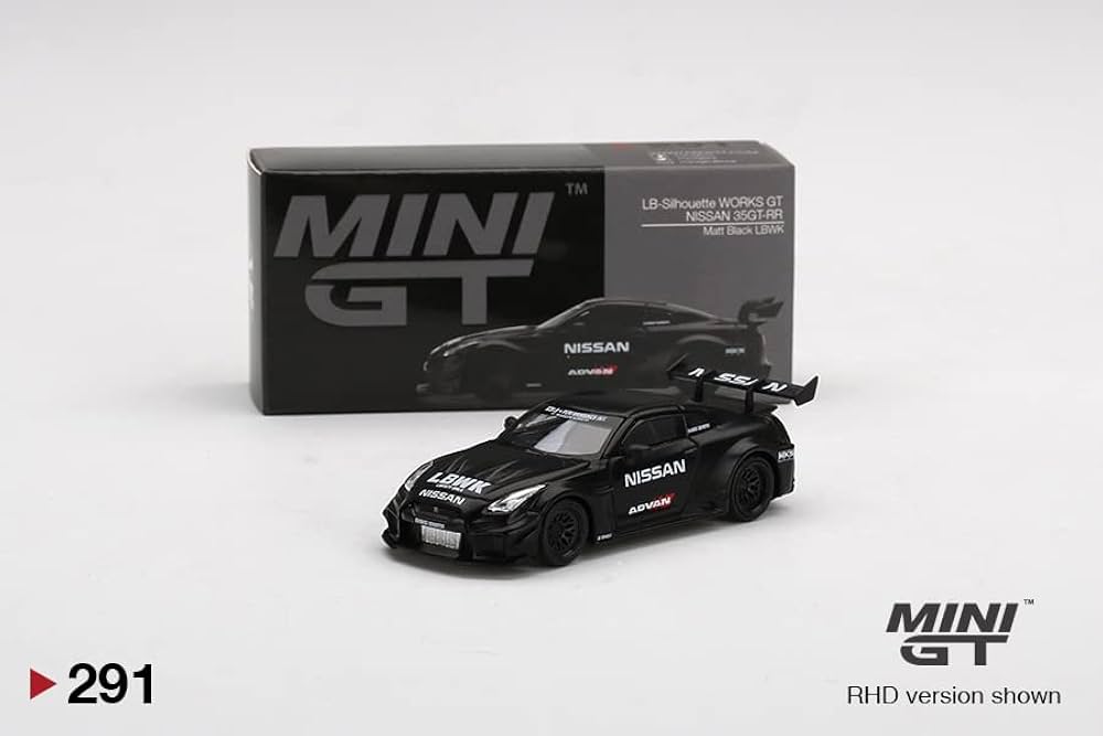 Mini GT 1:64 LB-Silhouette Works GT Nissan 35GT-RR Ver.2 Matt