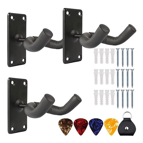 Support mural pour guitare électrique et acoustique, médiators en celluloïd, accessoires de guitare et plus encore - Les Beatles, Paul McCartney, John Lennon, RIngo Starr, George Harrison Support mural pour guitare électrique et acoustique, médiators en celluloïd, accessoires de guitare et plus encore