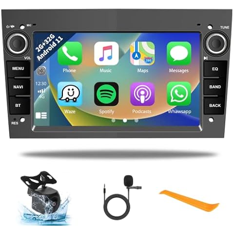 Hikity 2+32GB Android 11 Radio de Coche Cover