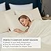 Linenwalas Duvet Cover Set Queen Size - Viscose Derived from Bamboo Soft, Breathable, Light Weight, Cooling Comforter Cover with Zipper Closure and Corner Ties (Queen, Ivory)