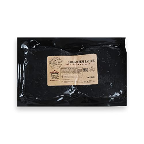 Nebraska Star Beef 1/2 lb Prestige Angus Ground Beef Patties (16x 1/2lb Patties)…