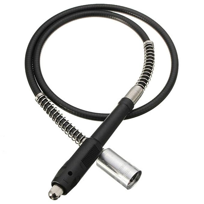 nitya 1 Pc Extension Cord Flexible Shaft Keyless Chuck for Drill Machine, Die Grinder & Other Rotary Tool (3 mm)