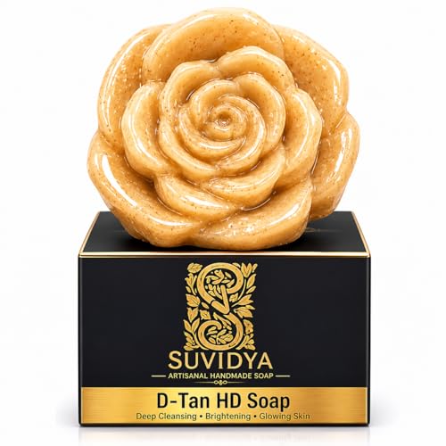 Image of Goat Milk D-Tan Radiance Soap An Advanced Herbal Skin Brightening & Tan Care Bar